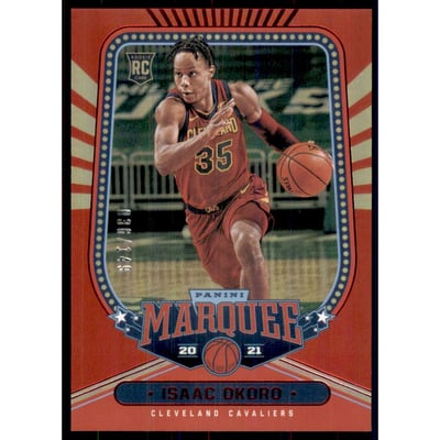 2020-21 Panini Chronicles Red #252 Isaac Okoro/Marquee