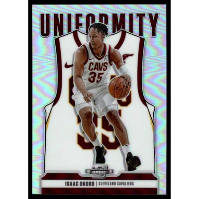 2020-21 Panini Contenders Optic Uniformity #28 Isaac Okoro