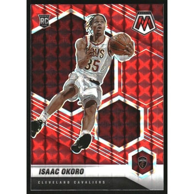 2020-21 Panini Mosaic Mosaic Red #212 Isaac Okoro