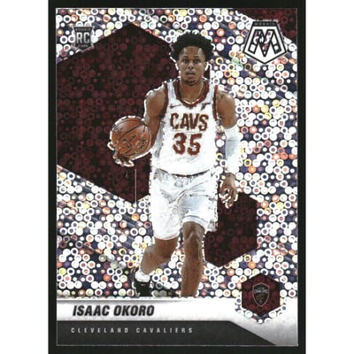 2020-21 Panini Mosaic Rookie Variations Fast Break #212 Isaac Okoro