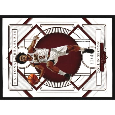 2020-21 Panini National Treasures Bronze #60 Collin Sexton