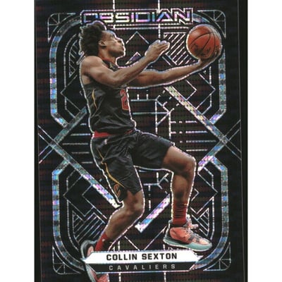 2020-21 Panini Obsidian Electric Etch Asia #43 Collin Sexton