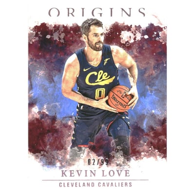 2020-21 Panini Origins Blue #67 Kevin Love