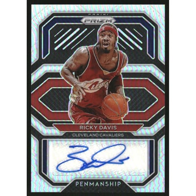 2020-21 Panini Prizm Penmanship Prizms Silver #8 Ricky Davis