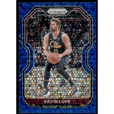 2020-21 Panini Prizm Prizms Fast Break Blue #242 Kevin Love