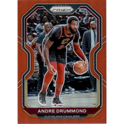 2020-21 Panini Prizm Prizms Red #222 Andre Drummond