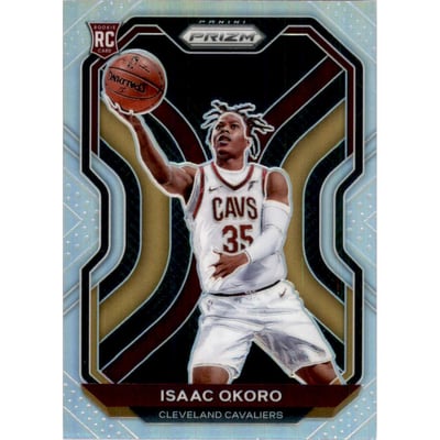 2020-21 Panini Prizm Prizms Silver #298 Isaac Okoro