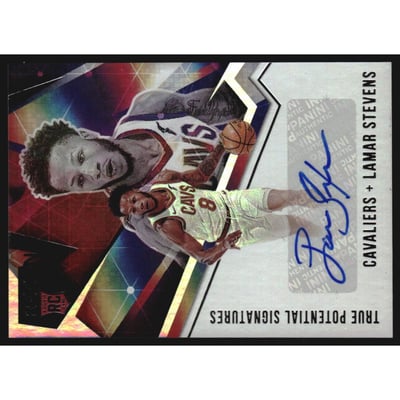 2020-21 Panini Recon True Potential Signatures #40 Lamar Stevens