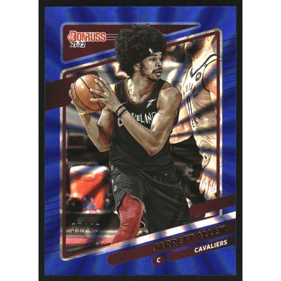 2021-22 Donruss Holo Blue Laser #131 Jarrett Allen