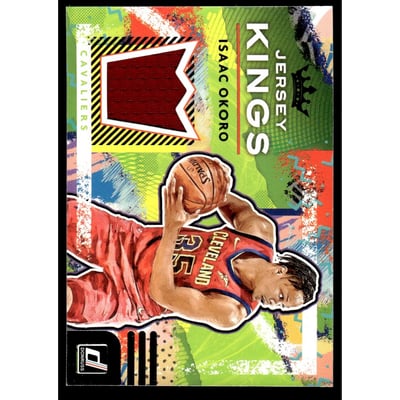2021-22 Donruss Jersey Kings #35 Isaac Okoro