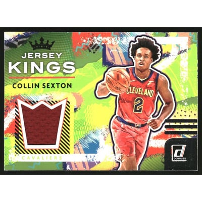 2021-22 Donruss Jersey Kings #9 Collin Sexton