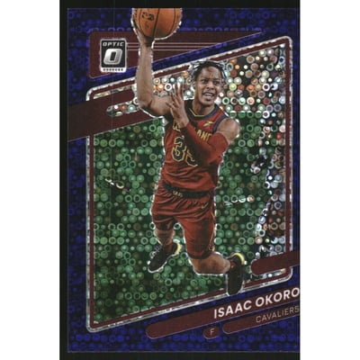 2021-22 Donruss Optic Fast Break Purple #99 Isaac Okoro