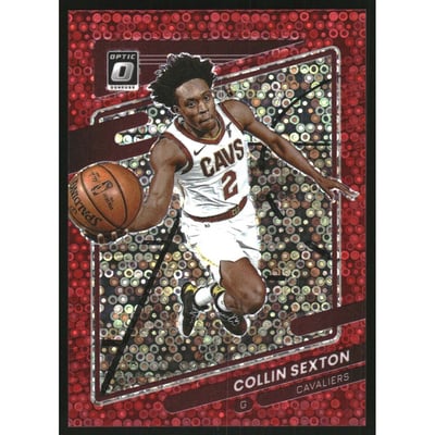 2021-22 Donruss Optic Fast Break Red #57 Collin Sexton