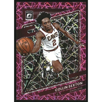2021-22 Donruss Optic Pink Velocity #57 Collin Sexton