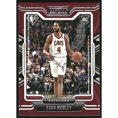 2021-22 Panini Chronicles Pink #287 Evan Mobley/Playbook