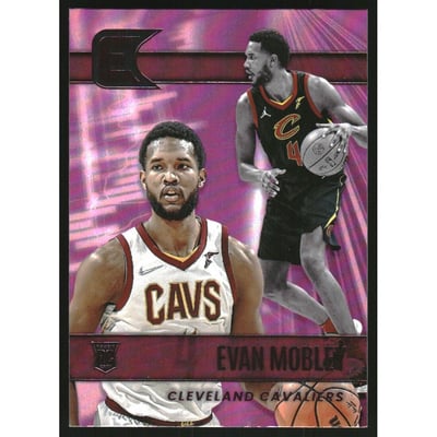 2021-22 Panini Chronicles Pink #334 Evan Mobley/Essentials