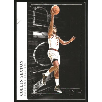 2021-22 Panini Noir #58 Collin Sexton A