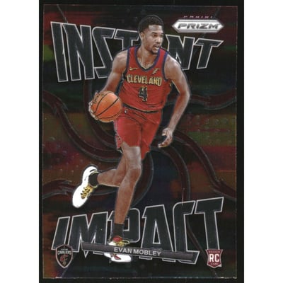 2021-22 Panini Prizm Instant Impact #10 Evan Mobley