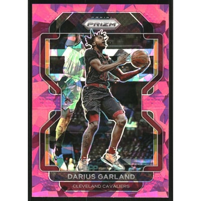2021-22 Panini Prizm Prizms Pink Ice #226 Darius Garland