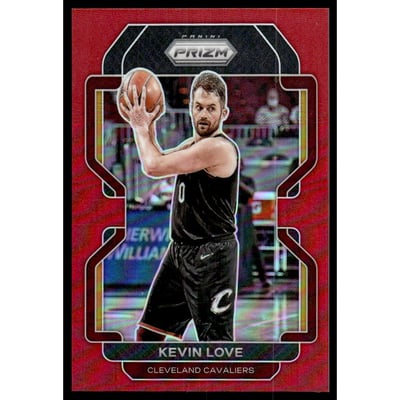 2021-22 Panini Prizm Prizms Red #115 Kevin Love