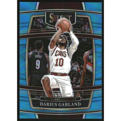 2021-22 Select Prizms Light Blue #13 Darius Garland