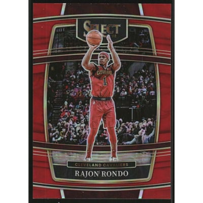 2021-22 Select Prizms Red #34 Rajon Rondo