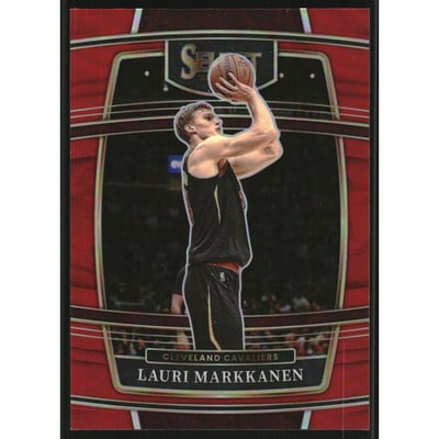 2021-22 Select Prizms Red #90 Lauri Markkanen