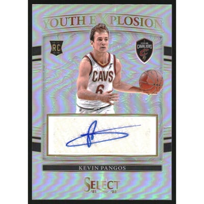 2021-22 Select Youth Explosion Signatures #34 Kevin Pangos