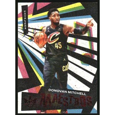 2022-23 Court Kings Maestros Ruby #11 Donovan Mitchell