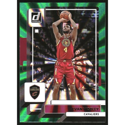2022-23 Donruss Holo Green Laser #36 Evan Mobley