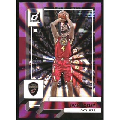 2022-23 Donruss Holo Purple Laser #36 Evan Mobley