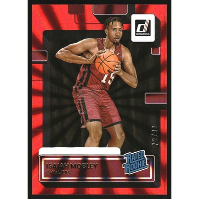 2022-23 Donruss Holo Red Laser #240 Isaiah Mobley RR