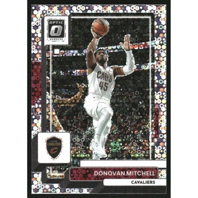 2022-23 Donruss Optic Fast Break Holo #72 Donovan Mitchell