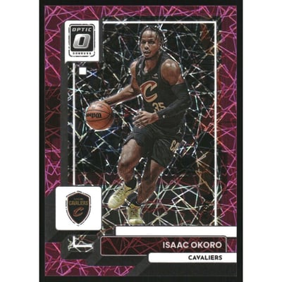 2022-23 Donruss Optic Pink Velocity #86 Isaac Okoro