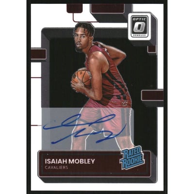 2022-23 Donruss Optic Rated Rookies Signatures #237 Isaiah Mobley