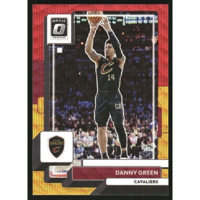 2022-23 Donruss Optic Red and Gold Wave #192 Danny Green