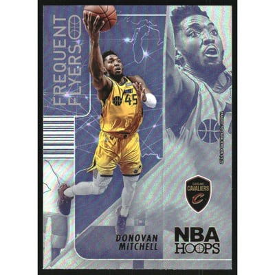 2022-23 Hoops Frequent Flyers Holo #14 Donovan Mitchell