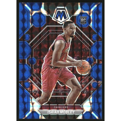 2022-23 Panini Mosaic Mosaic Blue #247 Isaiah Mobley
