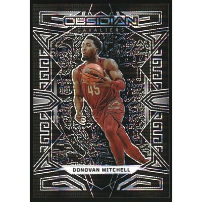 2022-23 Panini Obsidian Electric Etch Asia #66 Donovan Mitchell