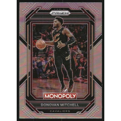 2022-23 Panini Prizm Monopoly Silver #18 Donovan Mitchell