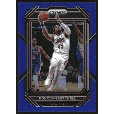 2022-23 Panini Prizm Prizms Blue #66 Donovan Mitchell