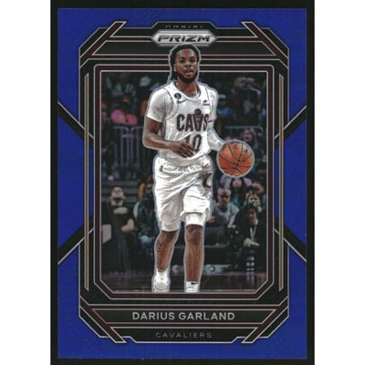 2022-23 Panini Prizm Prizms Blue #75 Darius Garland