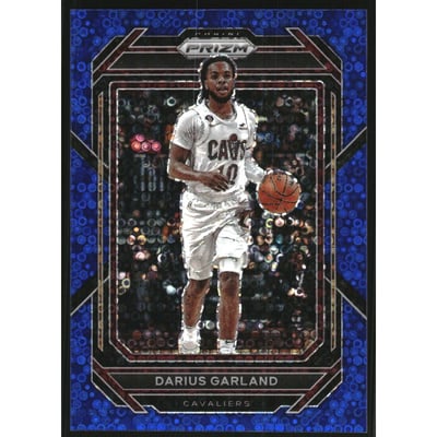 2022-23 Panini Prizm Prizms Fast Break Blue #75 Darius Garland