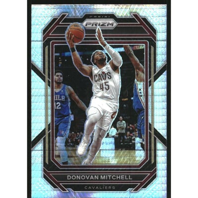 2022-23 Panini Prizm Prizms Hyper #66 Donovan Mitchell