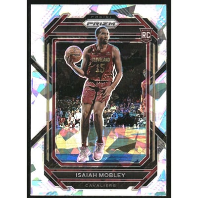 2022-23 Panini Prizm Prizms Ice #252 Isaiah Mobley