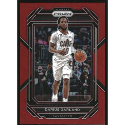 2022-23 Panini Prizm Prizms Red #75 Darius Garland