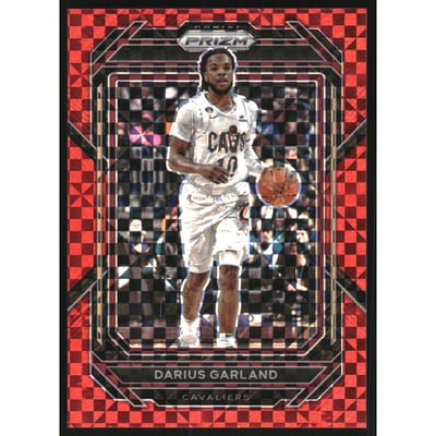 2022-23 Panini Prizm Prizms Red Power #75 Darius Garland