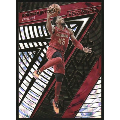 2022-23 Panini Revolution Shock Wave Fractal #24 Donovan Mitchell