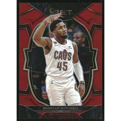 2022-23 Select Prizms Red #31 Donovan Mitchell