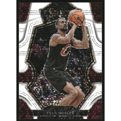 2022-23 Select Prizms White Disco #144 Evan Mobley